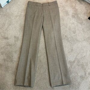 Banana republic tan brown Martin fit wool blend pants stretch Sz 8